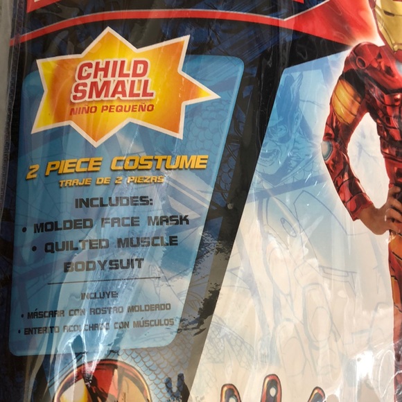 Marvel: Iron Man Muscle Children’s Costume! New! - Picture 3 of 6